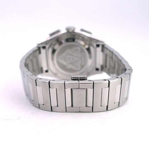  GUCCI グッチ パンテオン デイト クロノグラフ メンズ 腕時計 クォーツ 115 2 MEN 男性 ボーイズ 紳士 うでとけい ウォッチ Watch ブランド 腕時計(クォーツ) 腕時計(アナログ)