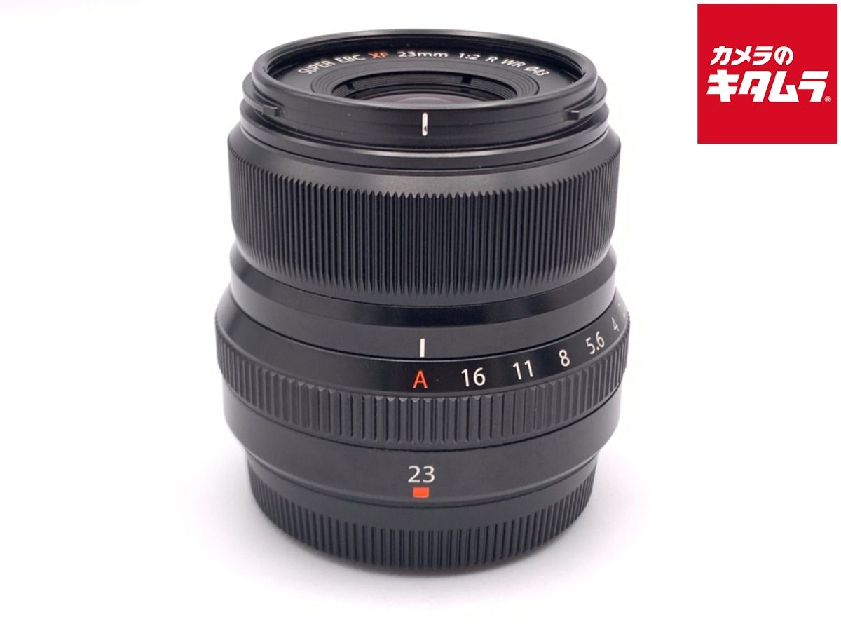 並品 フジフイルム XF 23 mm F 2 R WR ブラック