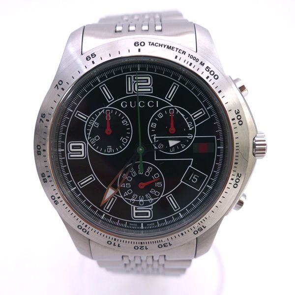 GUCCI / グッチ ◇Gタイムレス クロノグラフ メンズウォッチ クォーツ