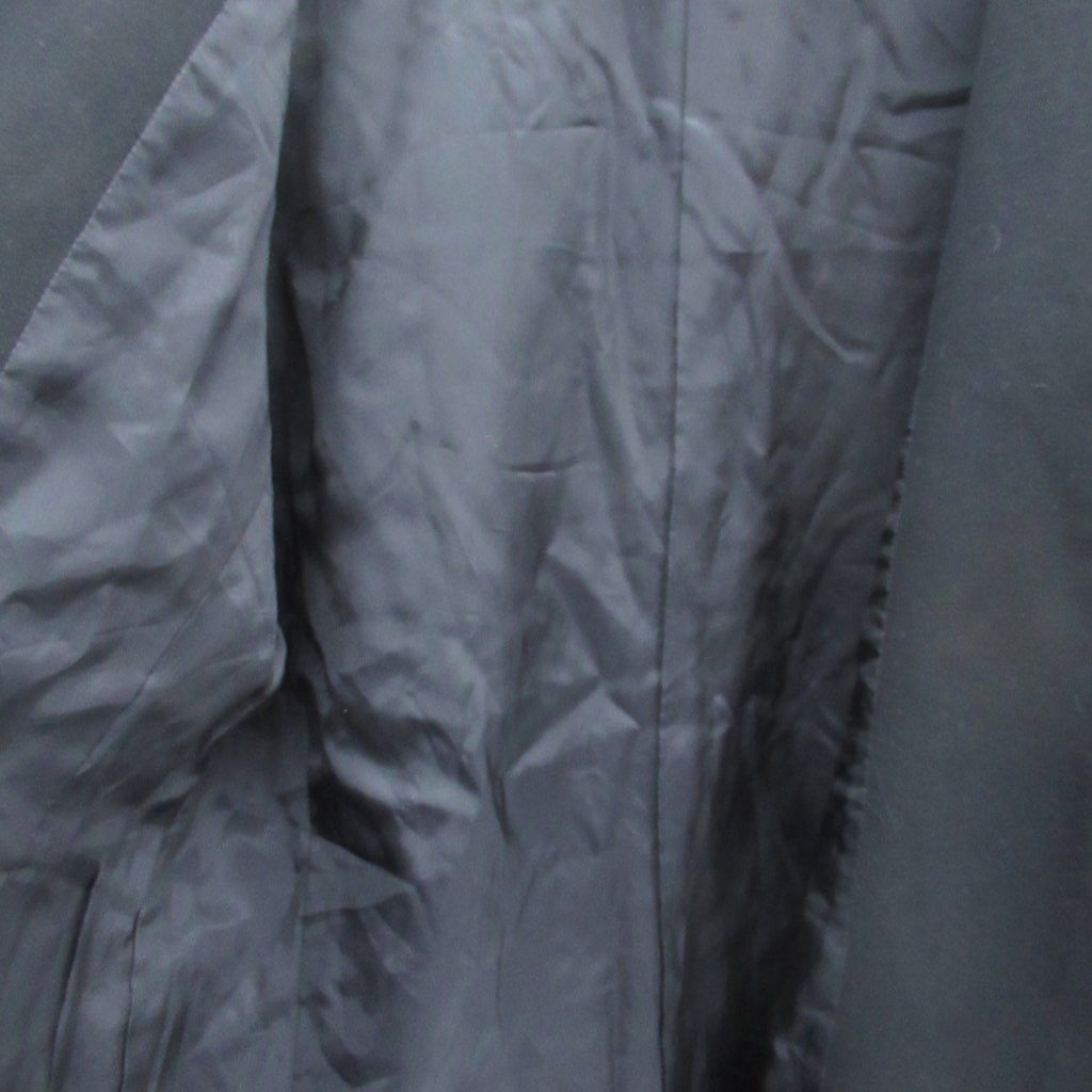 ヨーガンレール JURGEN LEHL ノーカラージャケット ミドル丈 L 黒