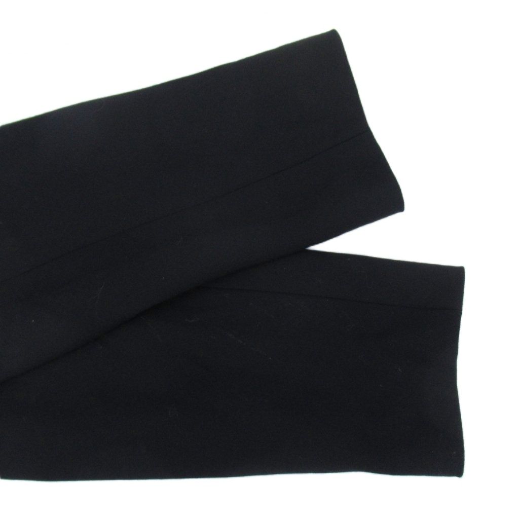 【JURGEN LEHL】ヨーガンレール ジップアップジャケット M ブラック ヨーガンレールJURGEN LEHL ステッチデザインセットアップスーツ 紺M位