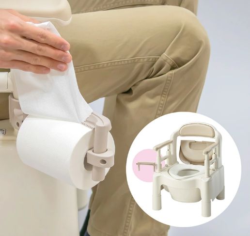 ポータブルトイレ FX-CP ちびくまくん ベージュ