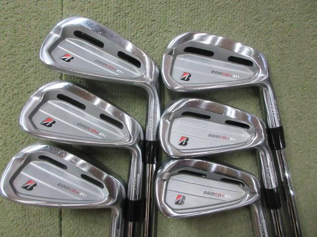 0650]アイアンセット ブリヂストン 222CB+/NSPRO950GHneo 6本セット/S