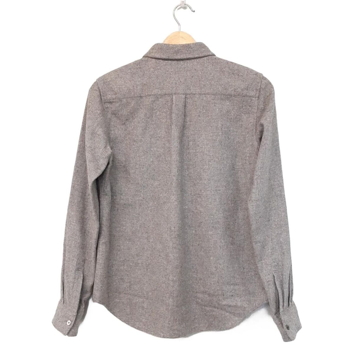 COMMEdesGARCONS コムデギャルソンコムデギャルソン 長袖シャツブラウス サイズS レディース - グレー
