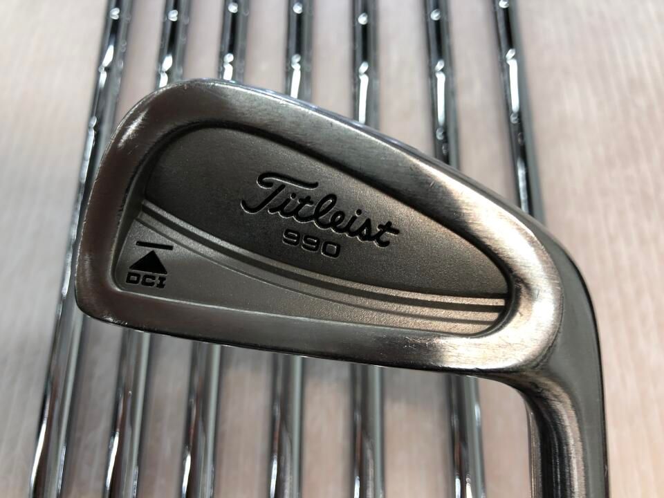 タイトリスト DCI 990 NSプロ950GH Sフレックス アイアンセット 中古