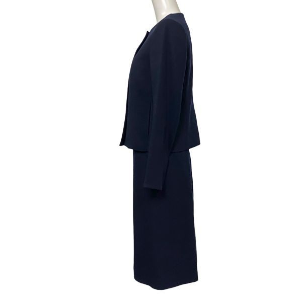 ◇ アマカ AMACA フォーマルスーツ セットアップ ノーカラージャケット