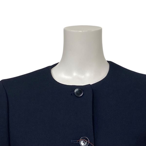 ◇ アマカ AMACA フォーマルスーツ セットアップ ノーカラージャケット