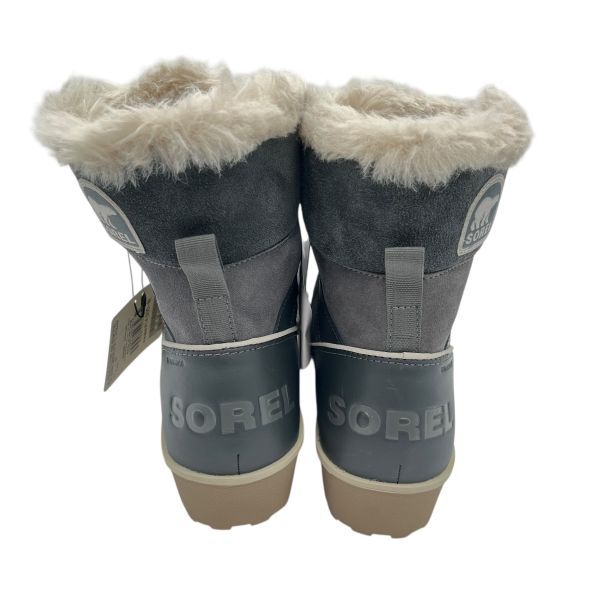 □ 未使用 ソレル SOREL スノーブーツ ウインター ティボリ フェイク