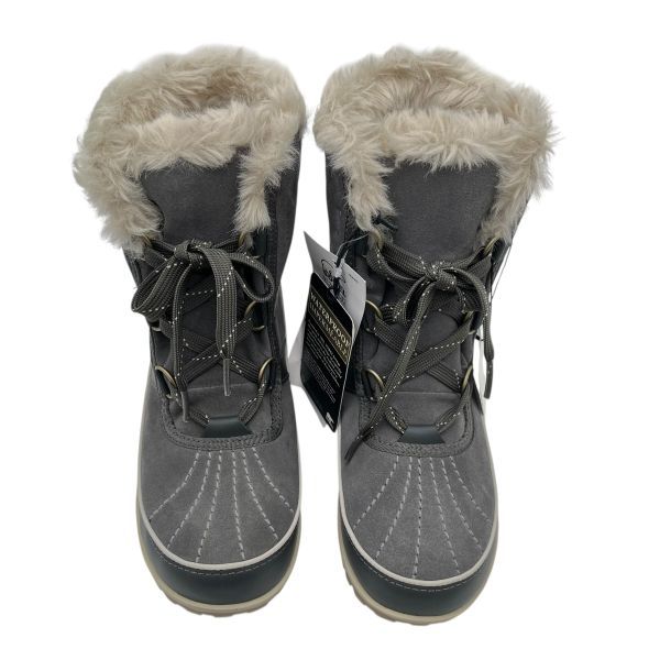 □ 未使用 ソレル SOREL スノーブーツ ウインター ティボリ フェイク