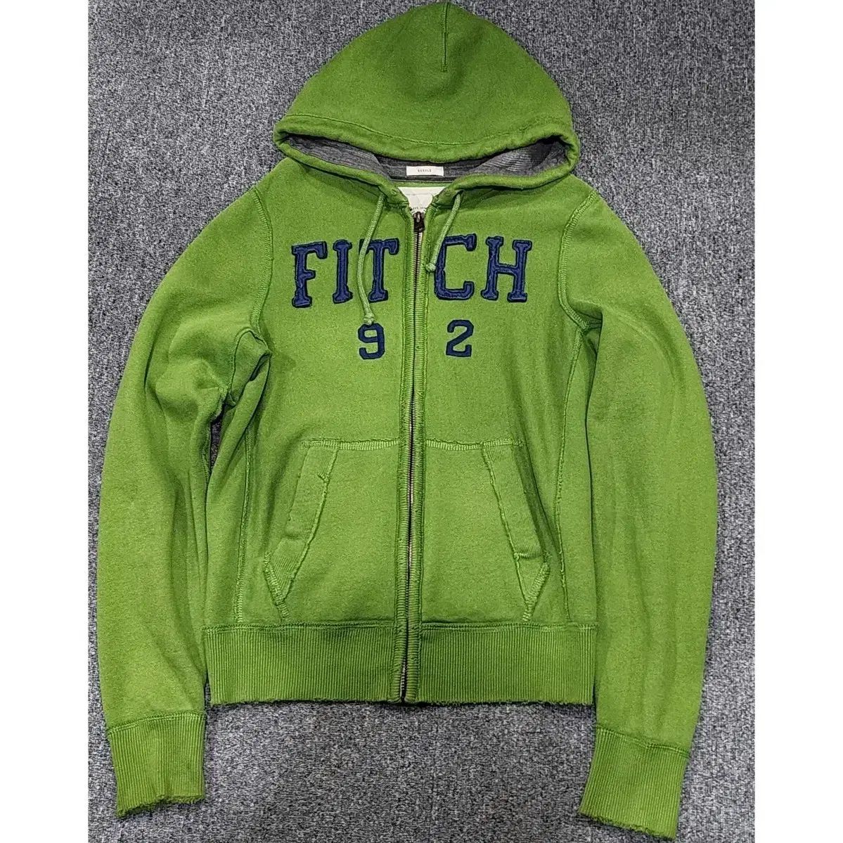 アバクロンビー ヴィンテージ Y 2 K レトロ フードジップアップ M