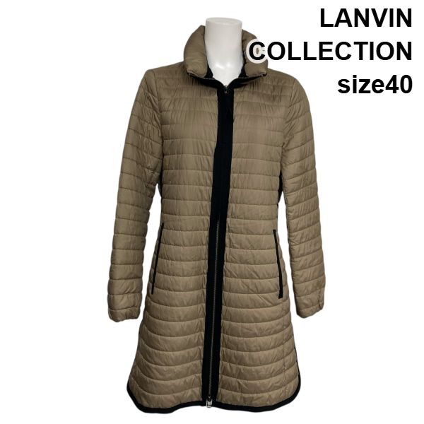 LANVIN ロングコート SUPER140 ウールリバーフレアコート|LANVIN en Bleu | LANVIN en Bleu