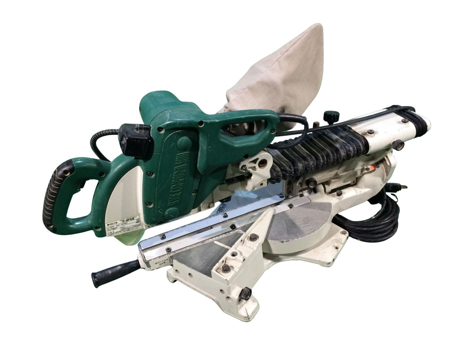  品 HITACHI 日立工機 216 mm 卓上スライド丸のこ マルノコ 切断工具 切断機