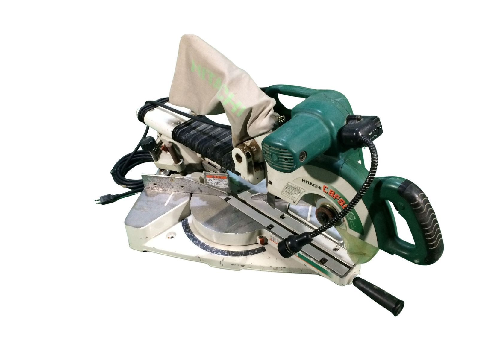 品 HITACHI 日立工機 216 mm 卓上スライド丸のこ