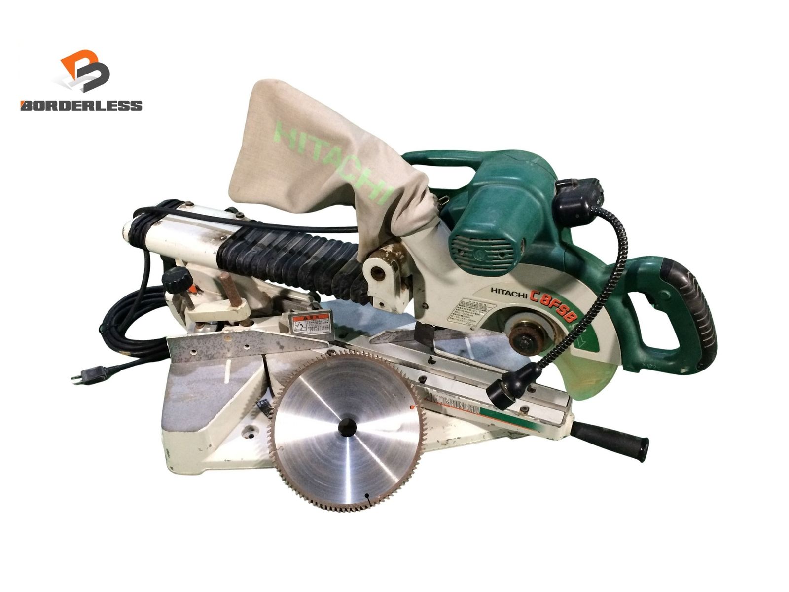 品 HITACHI 日立工機 216 mm 卓上スライド丸のこ