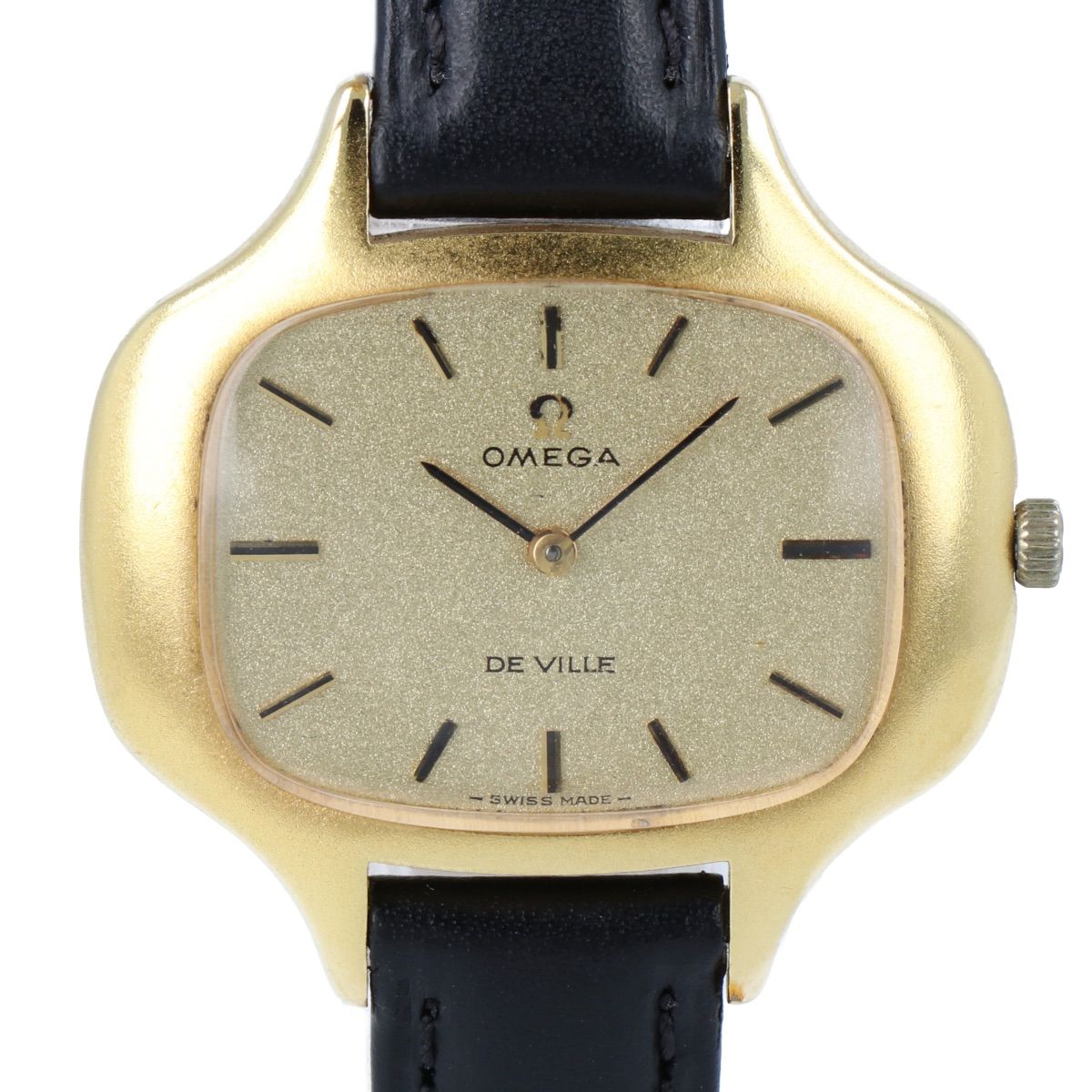 OMEGA】 オメガ DE VILLE デビル 511.296 34mm 社外ベルト レディース