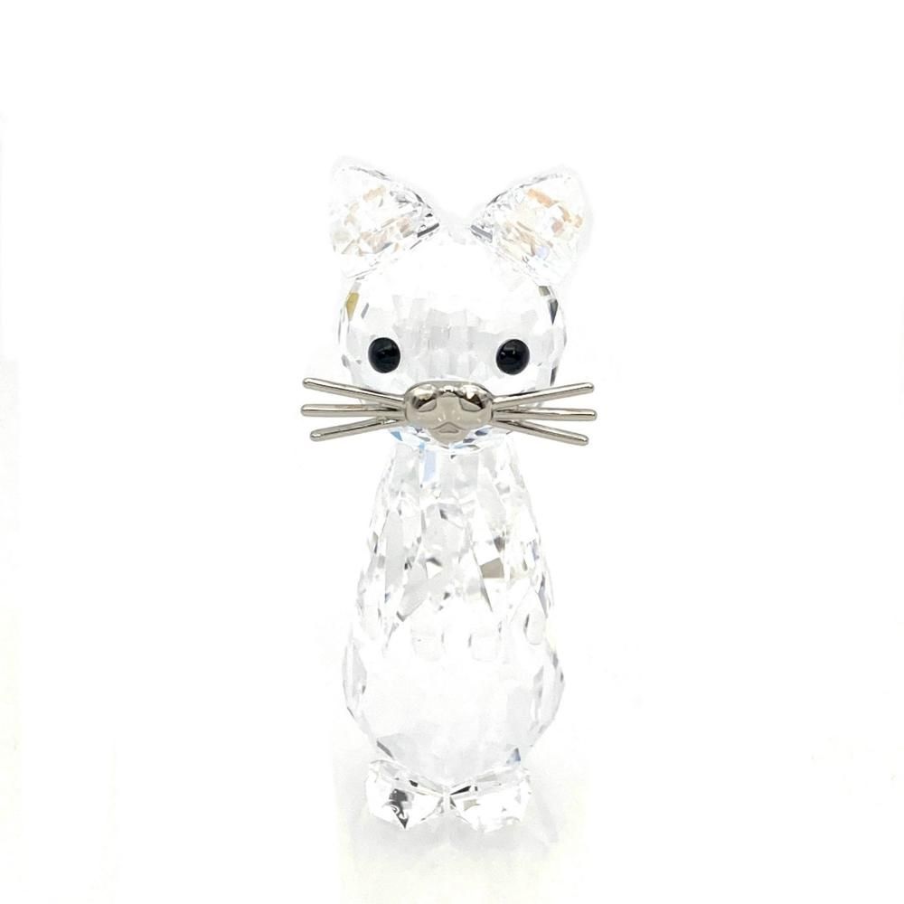 スワロフスキー SWAROVSKI レプリカネコ 猫 オブジェ 置物 5492740