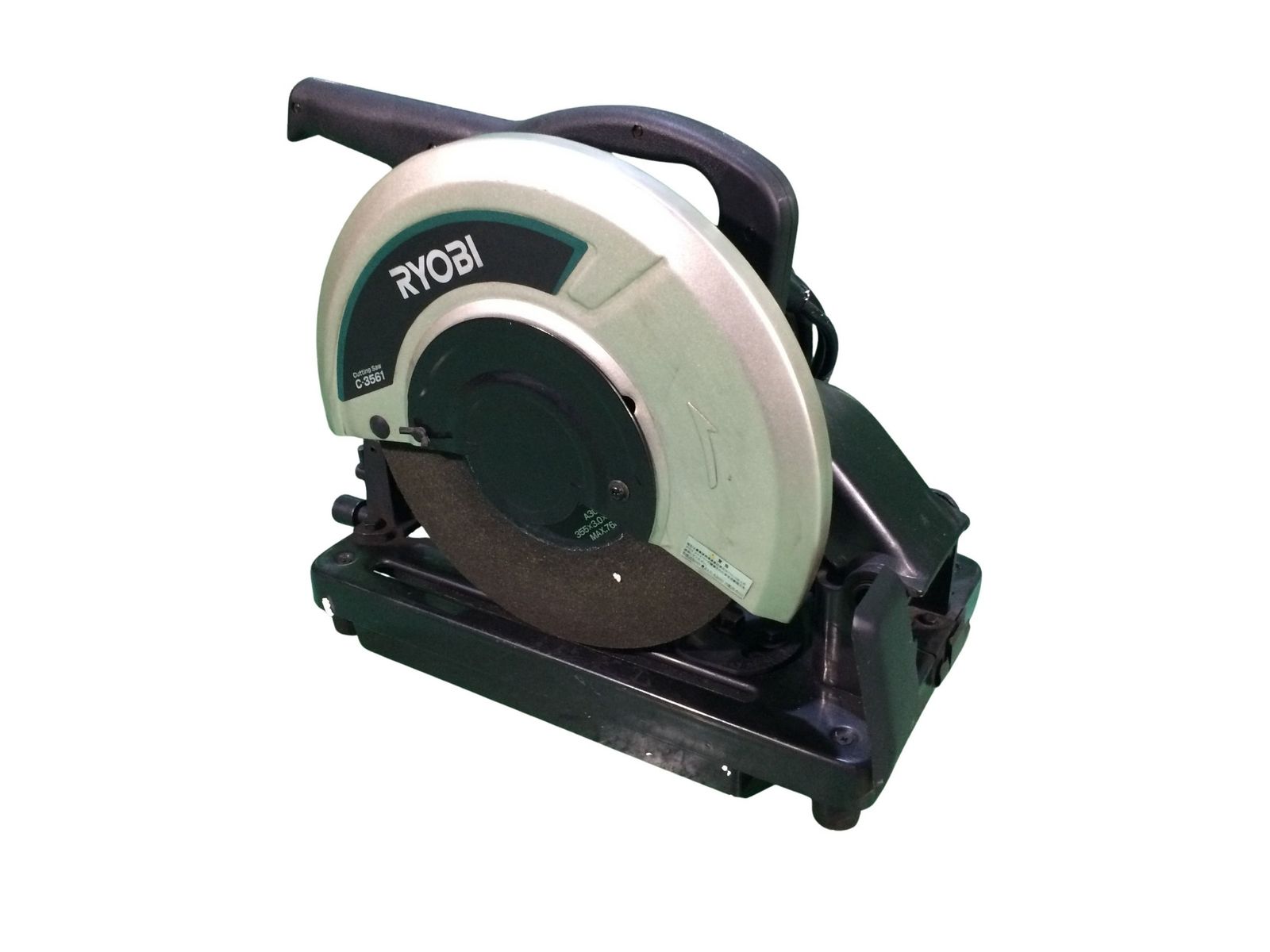 品 RYOBI リョービ 100 V 355 mm 高速切断機 C-3561 高速カッター 鉄工 切断119190