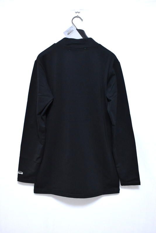 ラッセルノ ゴルフ 裏起毛 ロングスリーブ モックネック 4 6 RS-2230415 ブラック 秋冬用 ゴルフウェア インナー