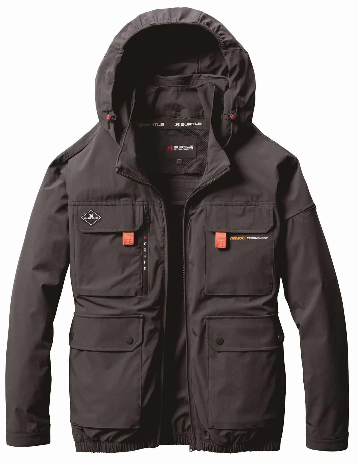 BURTLE バートル エアークラフトブルゾン RENEWAL ユニセックス 春夏用 ストームグレー AC 2031 53 S