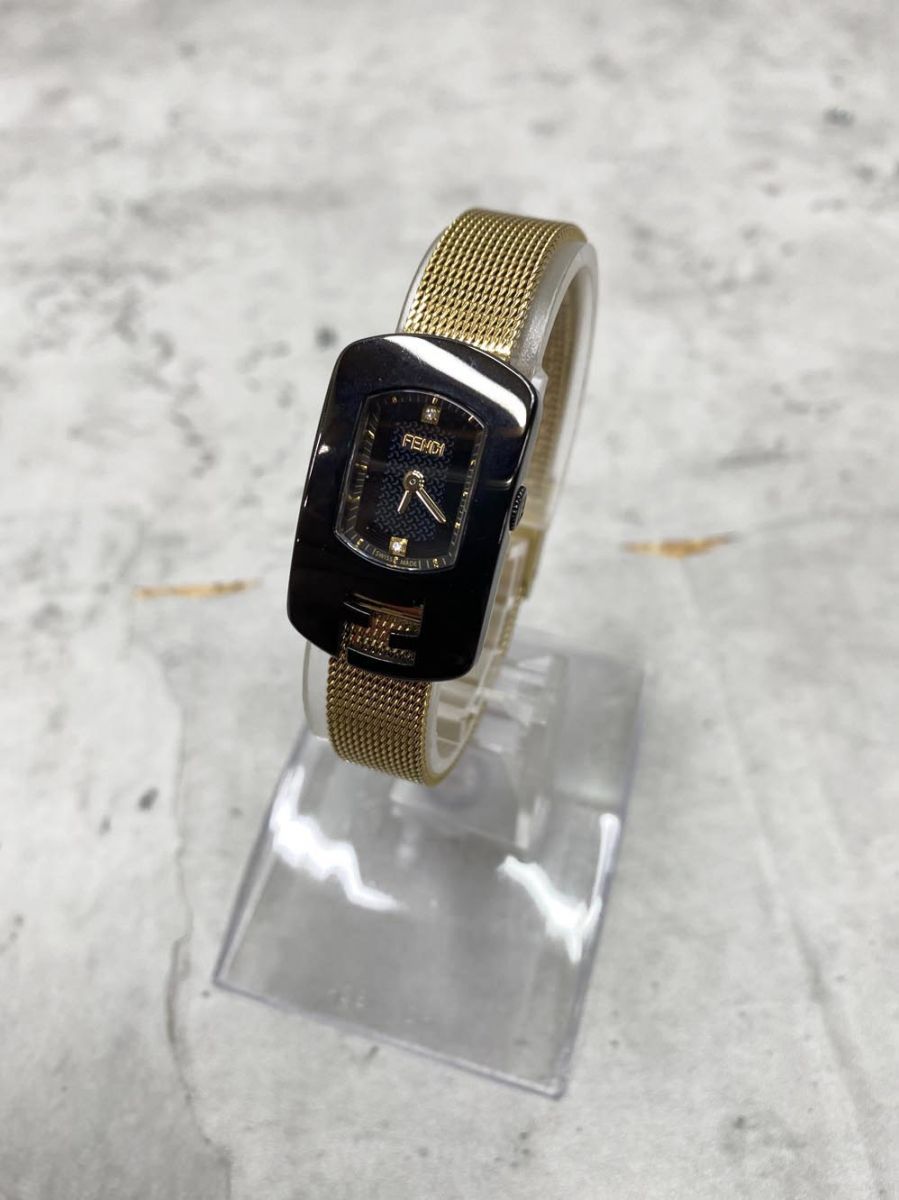 節約 FENDI フェンディ 30000L 不動品 カメレオン クオーツ 腕 時計