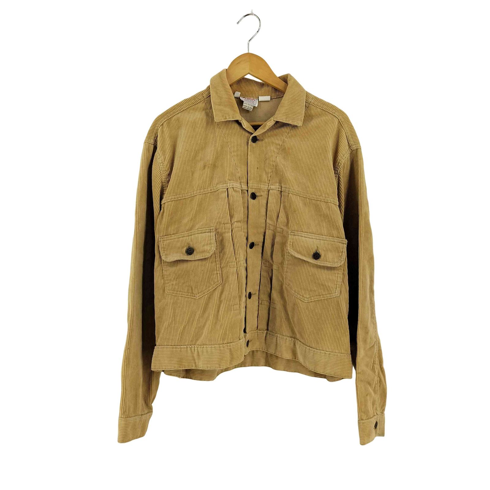 スミスアメリカン SMITHS 80 90 s コーデュロイトラッカージャケット メンズ L