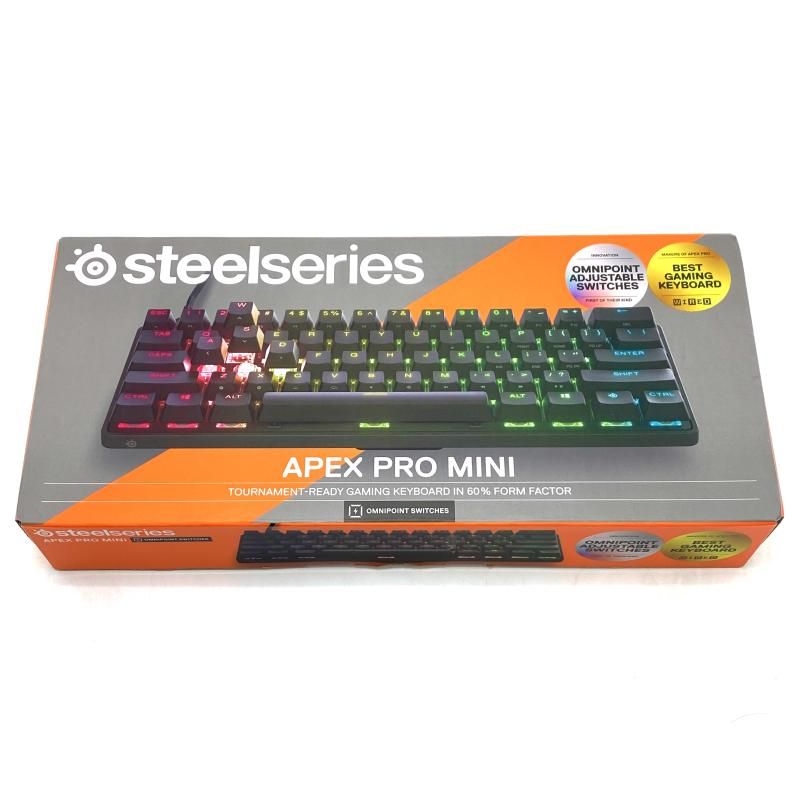 中古美品 steelseries APEX PRO MINI 中古】steelseries Apex Pro Mini JP KB-00017 有線ゲーミング