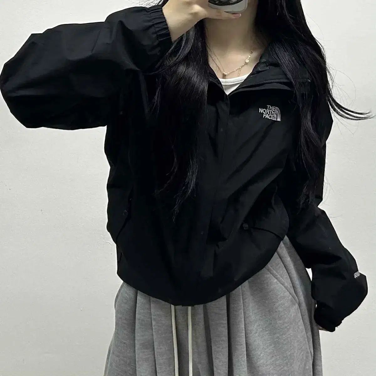 THE NORTH FACE ゴアテックス ゴープコア ポケット ウィンドブレーカー ジャケット フードジップアップ 9