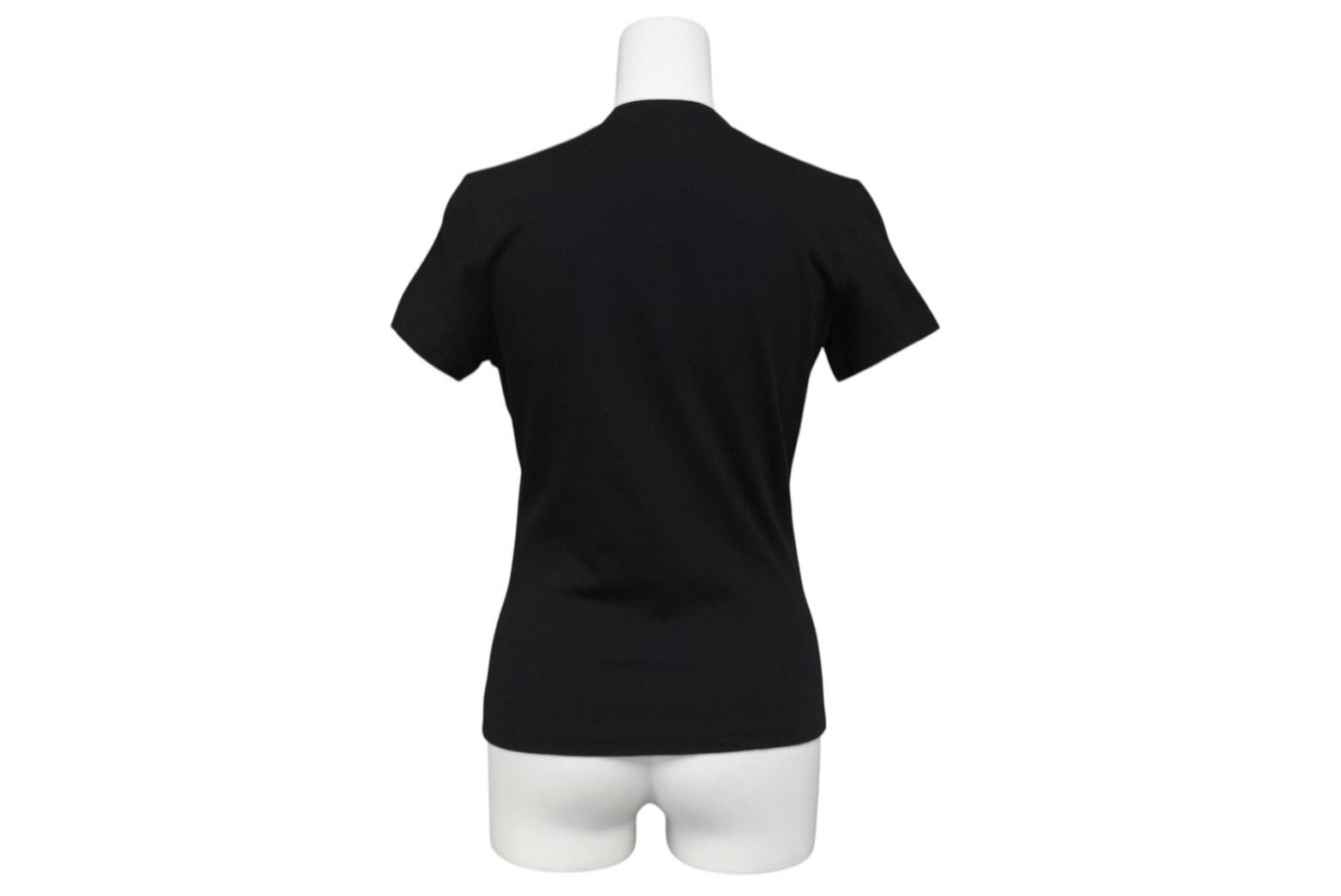 Christian Dior クリスチャンディオール HARD CORE 半袖Ｔシャツ ブラック コットン サイズ38 4 b 010442