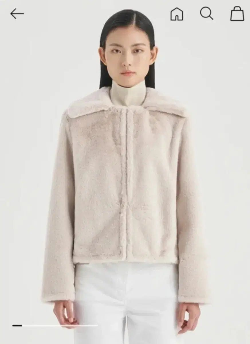 セオリー ファージャケット サイズp