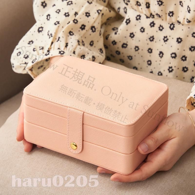新品未使用】ジュエリーボックス アクセサリーケース ネックレス 指輪 