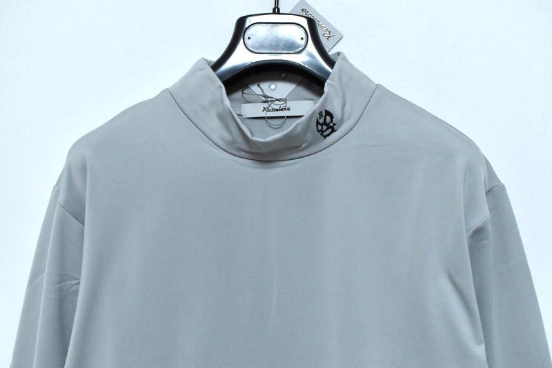新品 ラッセルノ ゴルフ 裏起毛 ロングスリーブ モックネック グレー XL 6 新品 ラッセルノ ゴルフ 裏起毛 ロングスリーブ モックネック 6(XL) RS
