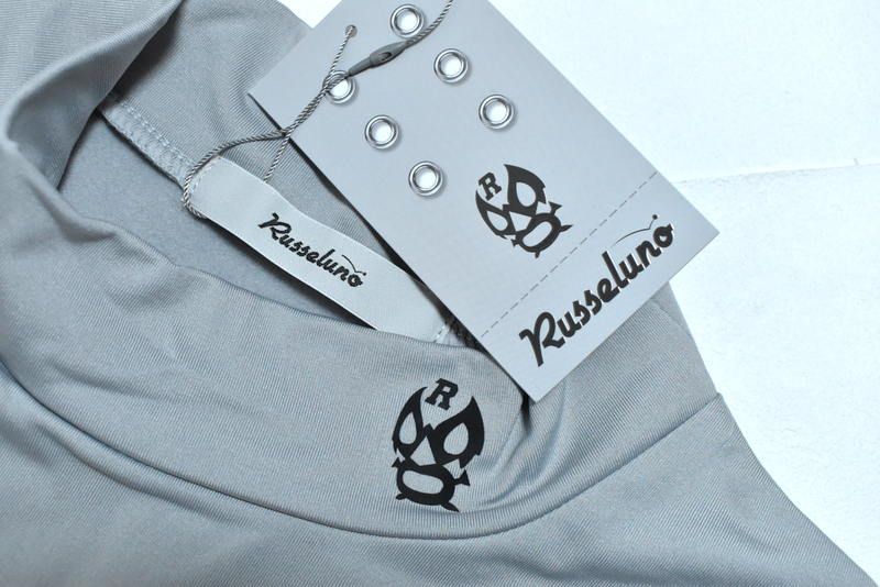 新品 ラッセルノ ゴルフ 裏起毛 ロングスリーブ モックネック 6(XL) RS