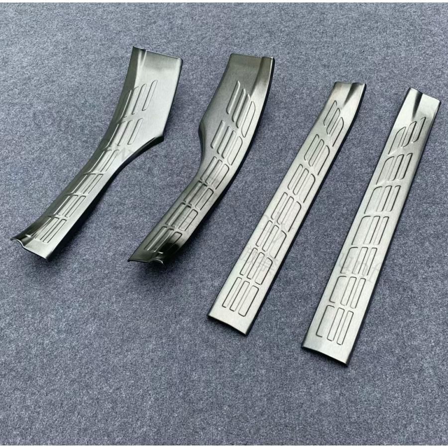 ライズ ロッキー スカッフプレート ライズ200系 RAIZE ロッキー200系 カスタム パーツ ステップガーニッシュ