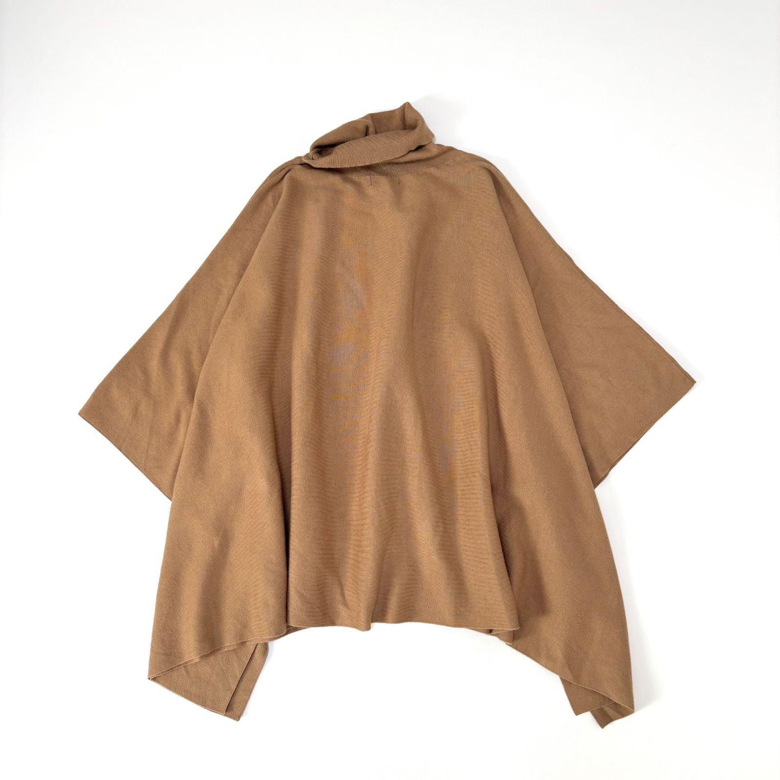 アニュアンス anuans ケープニット ポンチョ ニット セーター ベージュ