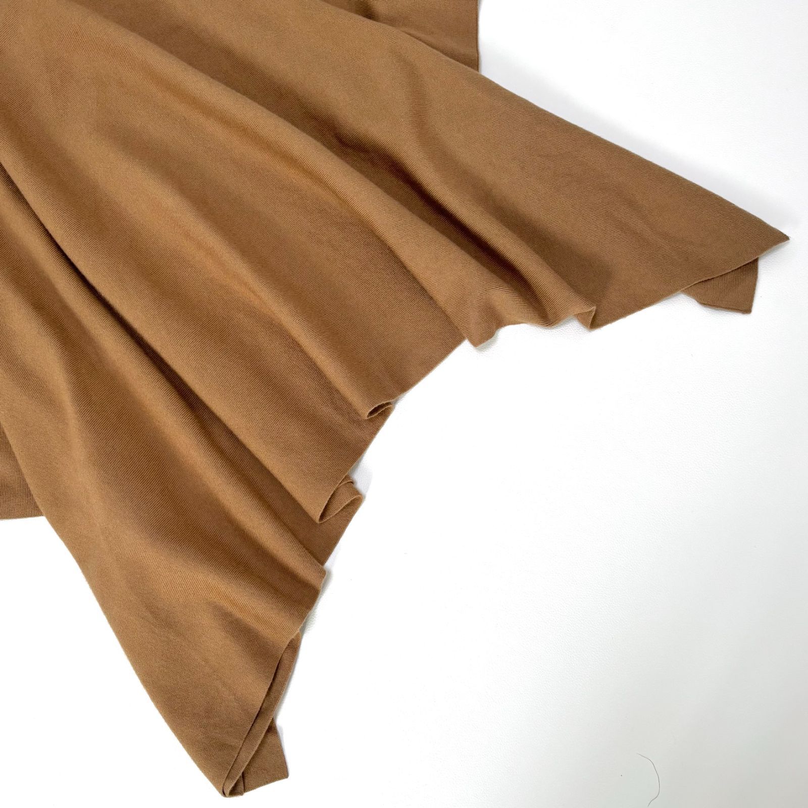 アニュアンス anuans ケープニット ポンチョ ニット セーター ベージュ