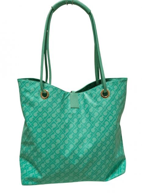 ゲラルディーニ トートバッグ ハンドバッグ ショルダーバッグ グリーン