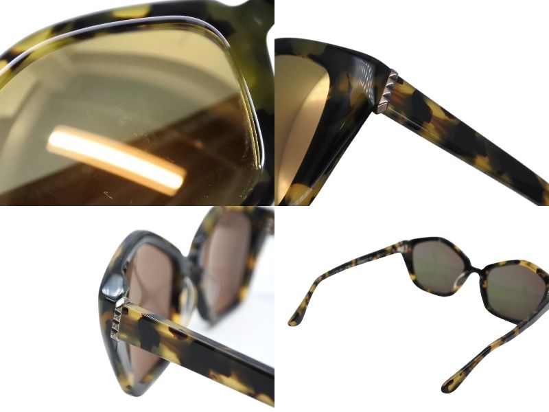 CHROME HEARTS クロムハーツ jungle it up サングラス サイズ51□21-137 ピラミッド 装飾 アセテート シルバ−925 美品 中古 4b010425 CHROME HEARTS クロムハーツ jungle it up サングラス サイズ51□21
