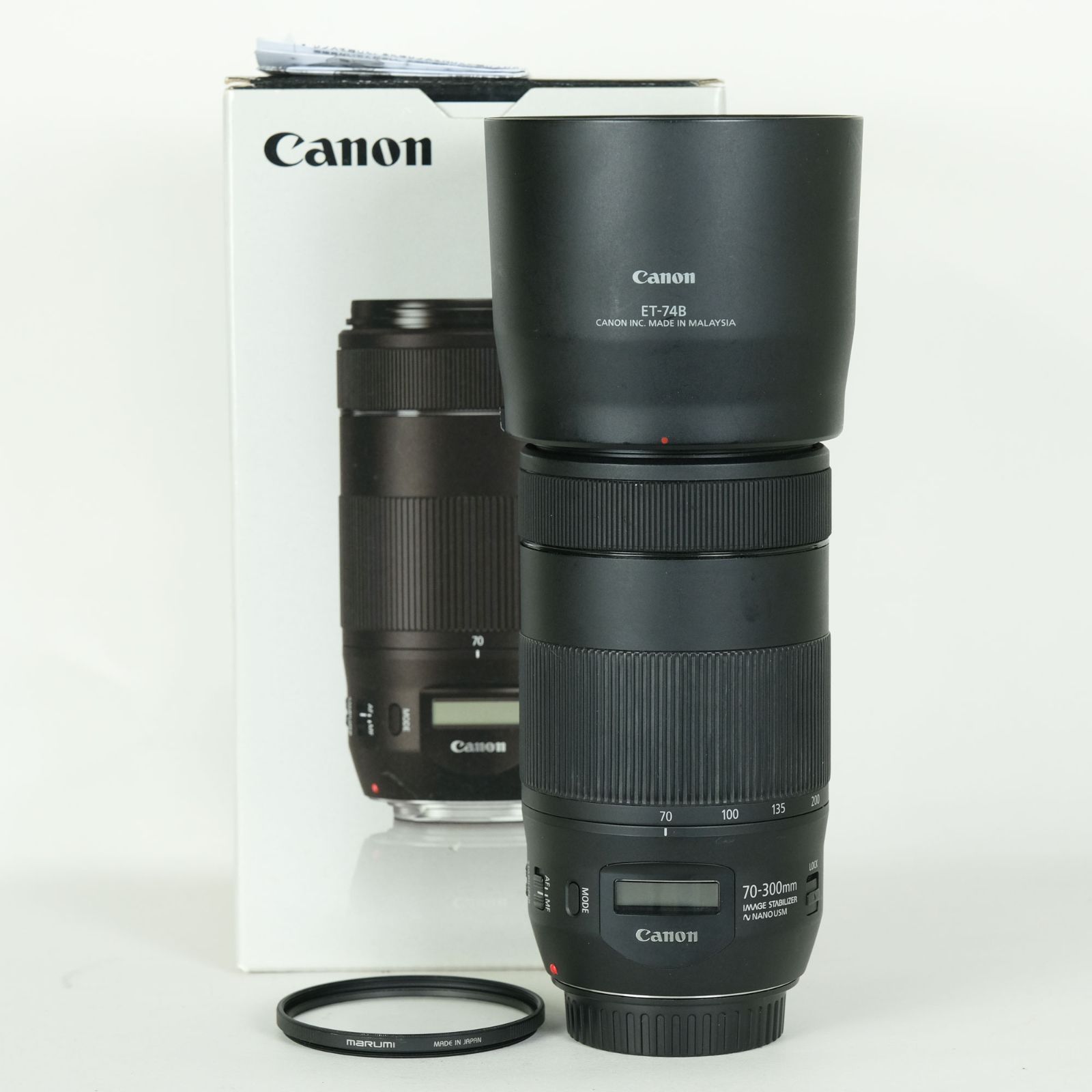 Canon EF70-300mm F4-5.6 IS II USM フード付 良品 | フィルター・フード付｜注意事項あり] Canon EF70-300mm F4-5.6