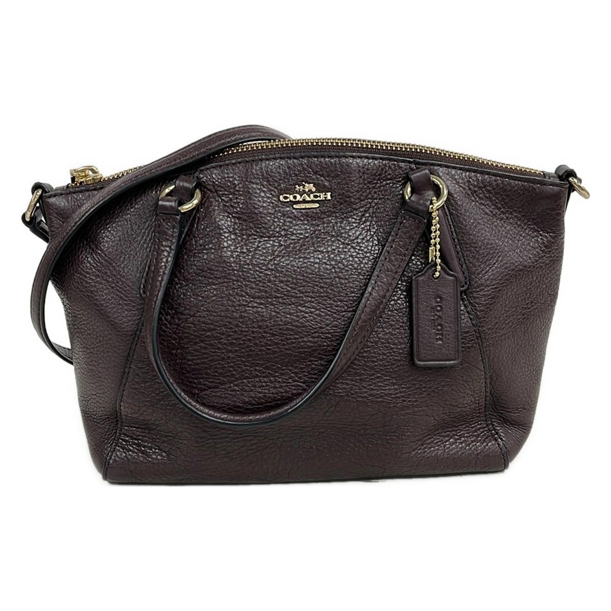 COACH(コーチ) ショルダーバッグ - ショップ F57563 ダーク COACH(コーチ) ショルダーバッグ - ショップ F57563 ダーク