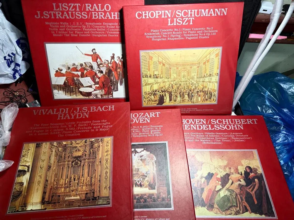 Classic LP 5 ボックス 腸 X The World of Greaat Music