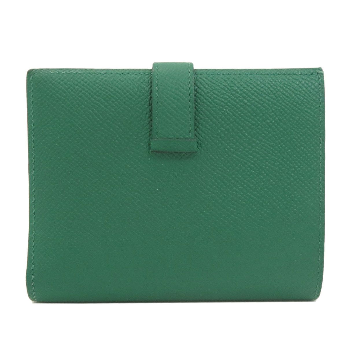 HERMES ベアンコンパクト シルバー金具 二つ折り財布（小銭入れあり 