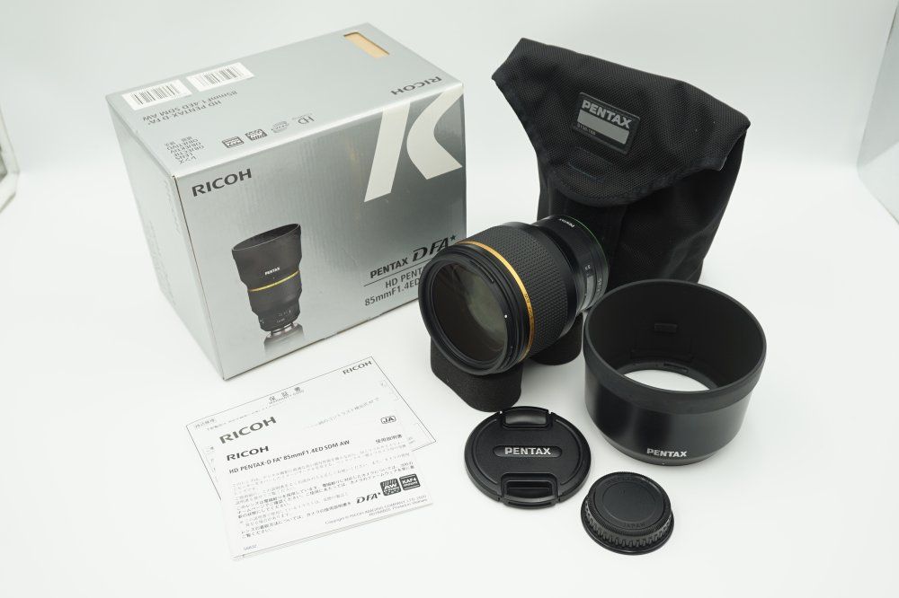 ペンタックス HD PENTAX D FA 85 mmF 1 4 ED SDM 大口径中望遠レンズ 22890