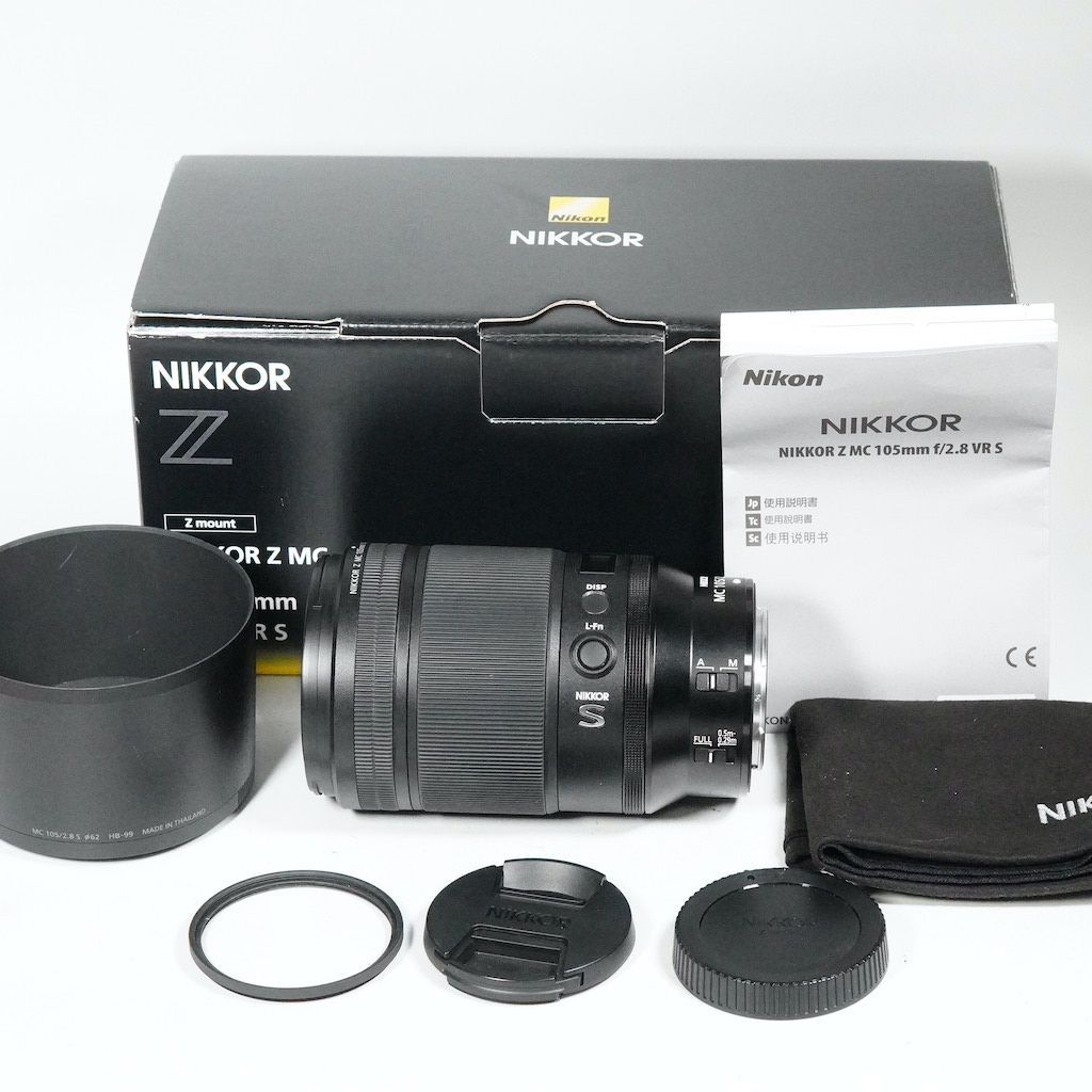 Nikon ニコン NIKKOR Z MC 105 mm F 2.8 VR S 元箱 返金保証 2483