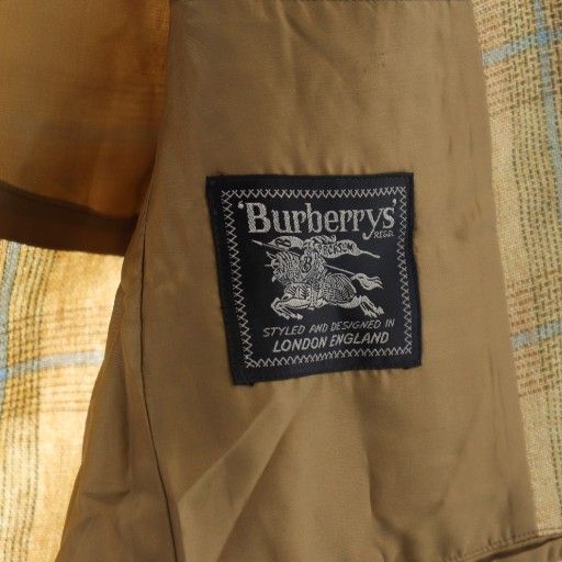 バーバリーズ Burberrys 小文字タグ 60-70s テーラードジャケット