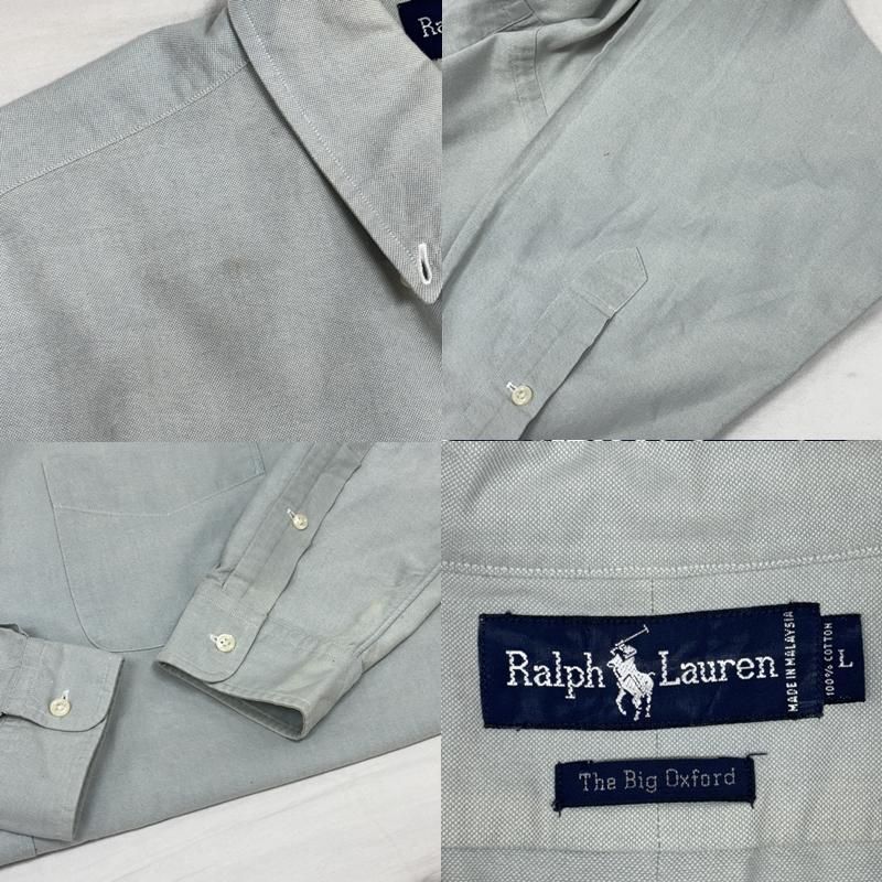 ラルフローレン 90年代 ビンテージ マレーシア製 The Big Oxford