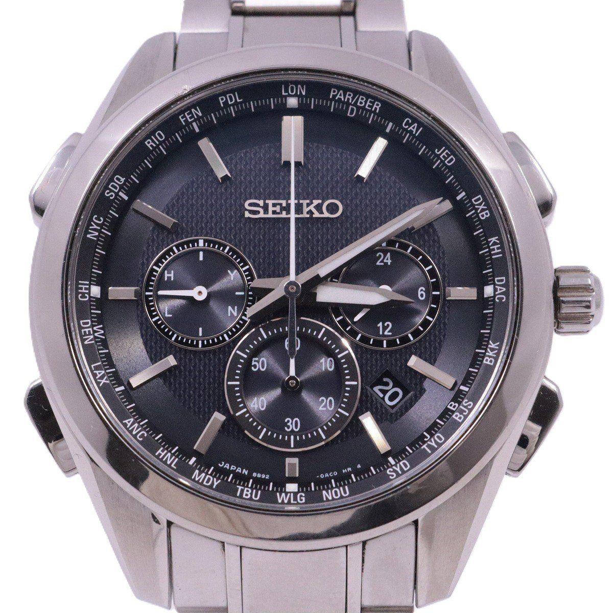 SEIKO セイコー ブライツ フライトエキスパート ソーラー電波 メンズ 