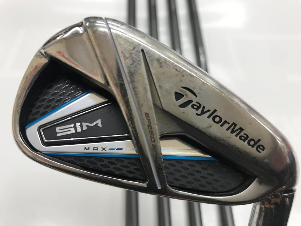 FLEX_s TM60　SIM MAX 　テーラーメイド TaylorMade SIM MAX Iron Set Flex S 5 Pieces TENSEI BLUE TM60 Right