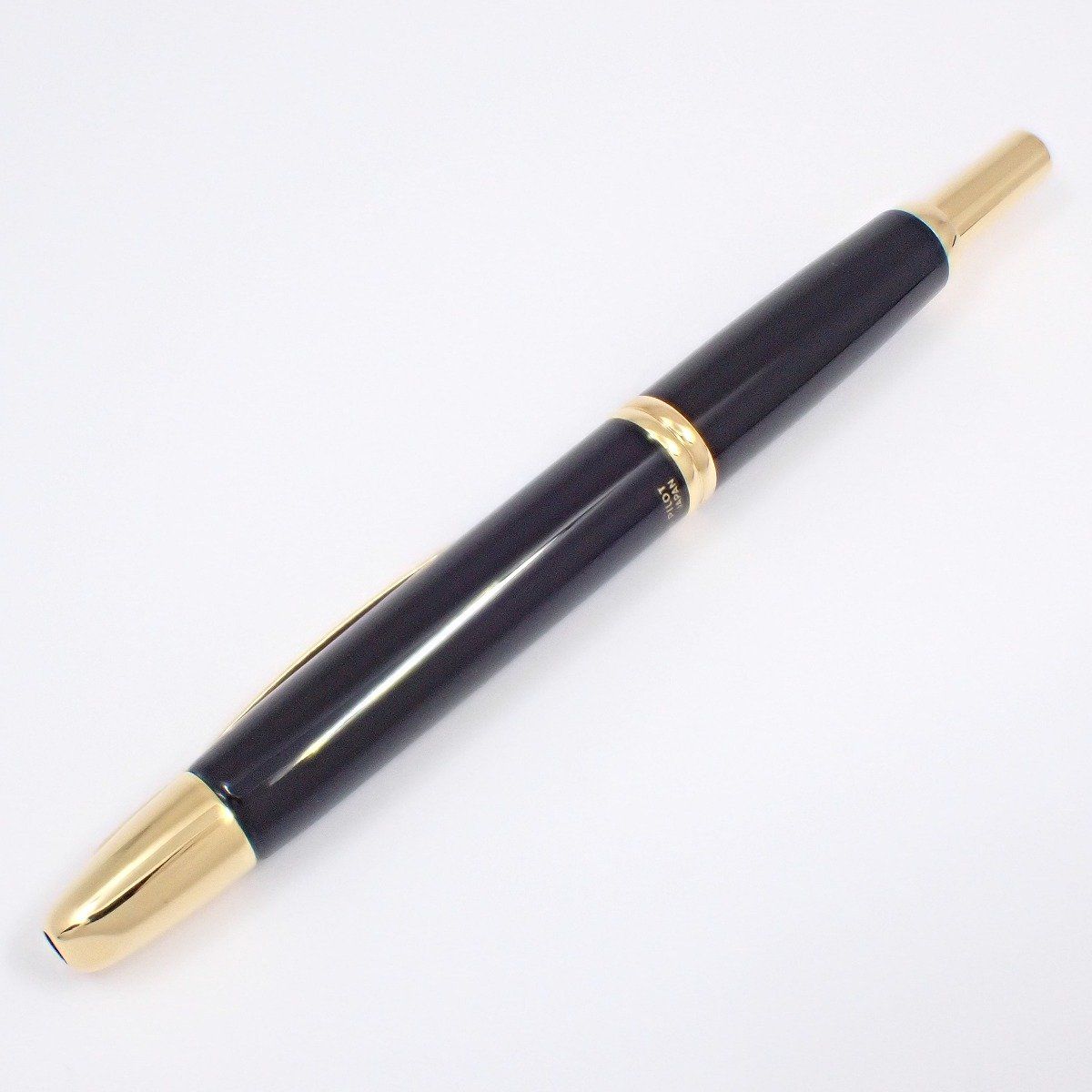 PILOT パイロット キャップレス ノック式 万年筆 18Kペン先 ブラック