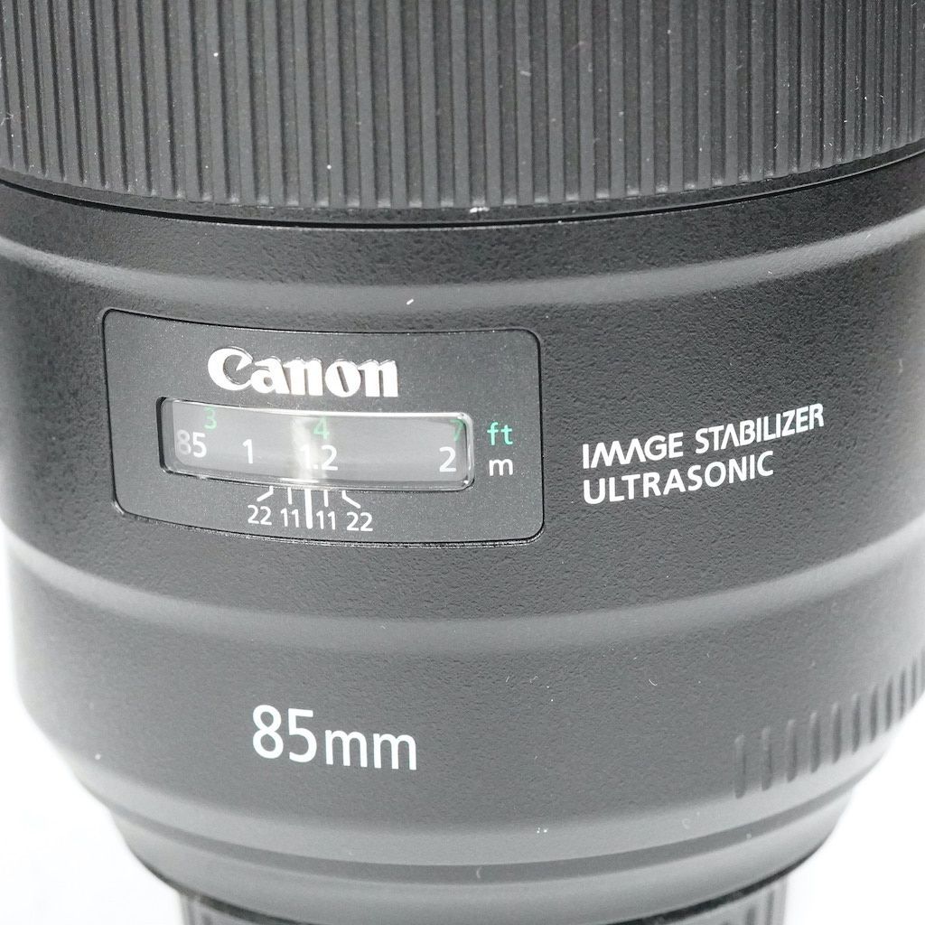  Canon キヤノン EF 85 mm F 1 4 L IS USM 元箱 返金保証 2485 レンズ(単焦点) カメラ