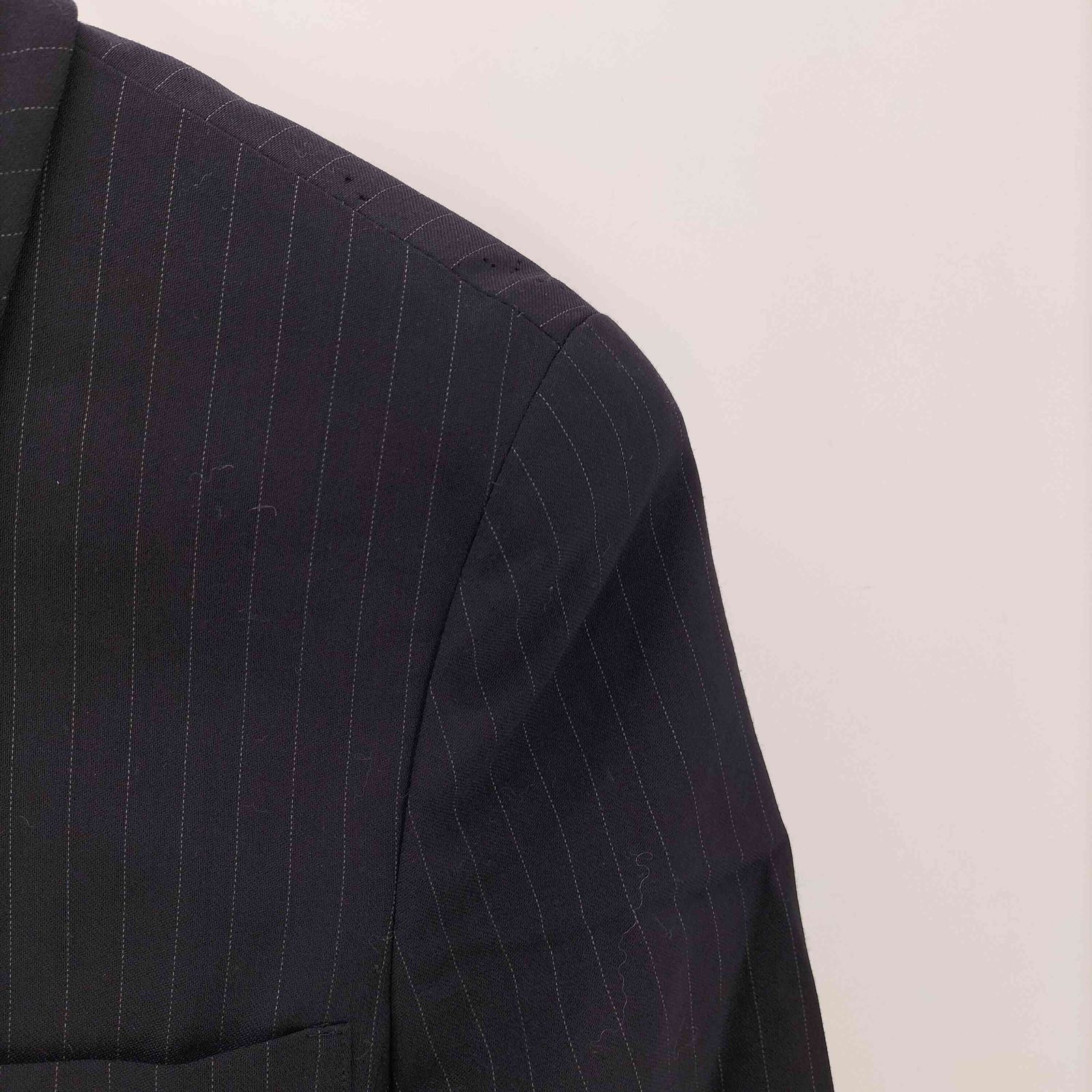 マックスマーラ MAX MARA イタリア製 白タグ ピンストライプ 肩パッド